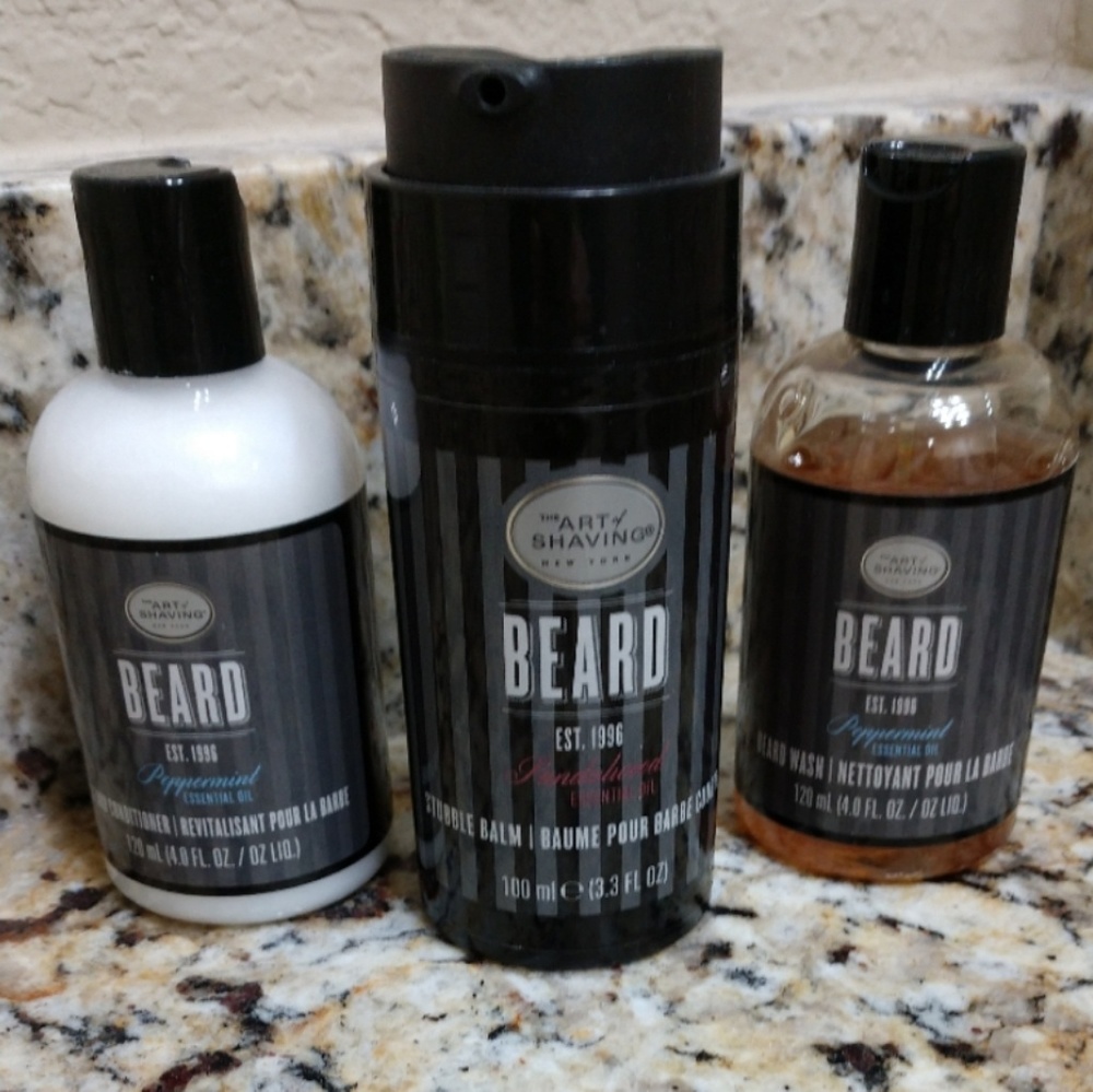 Beard Wash, Conditioner, and Moisturizer